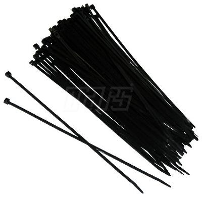 86105 5.5IN BLACK WIRE TIES (100) - Wire Ties